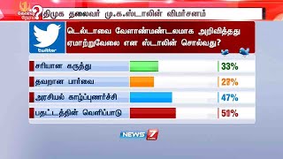 மக்கள் தீர்ப்பு : டெல்டாவை வேளாண் மண்டலமாக அறிவித்தது ஏமாற்றுவேலை என ஸ்டாலின் சொல்வது?