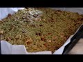 朝食にも めっちゃ美味しい♡おーいお茶 で作るグルテンフリーオートミールグラノーラ 　green tea gluten free oatmeal granola