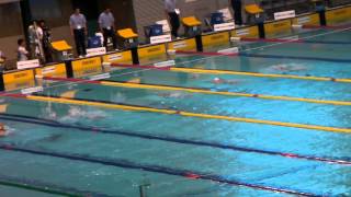 ロンドン五輪選考会100M breast women FINAL