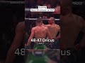 scoring sean strickland vs dricus du plessis in 1 min shorts ufc seanstrickland ddp mma