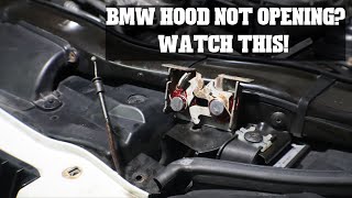 E90 BMW Hood Latch And Cables