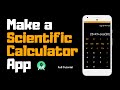 How to make a Scientific Calculator App | Android Project | Android Studio