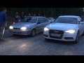 audi a4 3.0t quattro vs vaz 2114 1.6 turbo 240 л.с.