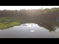 Floating Bridge Brookfield, VT - By Ambit Drone