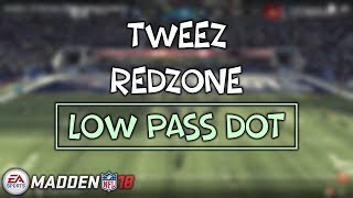 Unique Redzone Concept from Tweez Utilizing Low Passes | Madden 18 Ultimate League