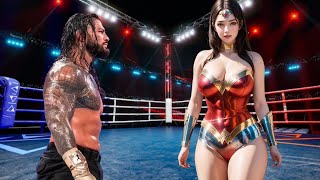 Roman Reigns vs Wonder Woman - Indian Fights