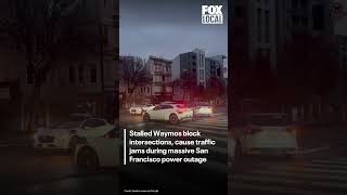 Waymo autonomous vehicles block San Francisco intersection | FOX 10 Phoenix