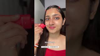 Dot and key strawberry strobe cream   | how to get dewy base #shortsviral #makeup dewy makeup #dewy