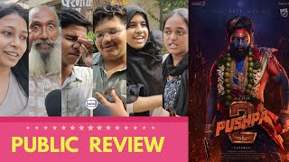 Pushpa 2 PUBLIC REVIEW | First Day First Show | Allu Arjun | Hindi