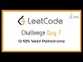Valid Palindrome | Leetcode | Optimal Solution | JAVA