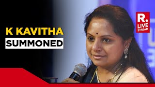 Kavitha Summoned By ED LIVE: K Kavitha's briefing | 'MPs, MLAs Blackmailed'