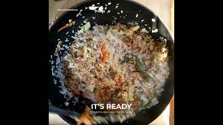 How to cook veg fried rice easily at home #cooking #recipe #food