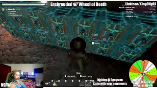 KingCityDJ Plays! Enshrouded w/ Wheel of Death Food Dares