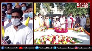 Paritala Sriram Tributes To Paritala Ravi Vardhanti at Venkatapuram  | Mahaa News