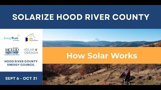 Solarize Hood River County: solar basics (English)