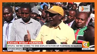 Saving Wheat Farmers: Governor Ntutu says govt will help wheat farmers get fair prices