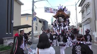 2018年10月14日 南河内だんじり祭り 彼方2