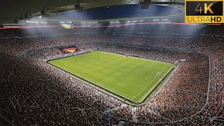 4K | PES 2024 Ultra Realism Graphics \u0026 Sound Mod | Germany vs Netherlands | UEFA Nations League