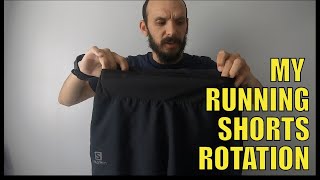 MY RUNNING SHORTS ROTATION