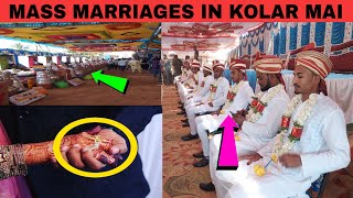 Mass Marriages In Kolar |  By Dargah Committee | CM  Ibrahim & MP & Ahmed Ali Baig