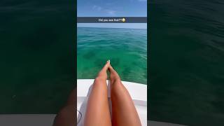A Shark Almost Got Me😭 #tallgirl #shark