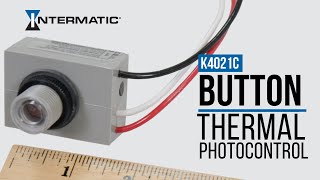 K4021C Button Thermal Photocontrols Simplify Outdoor Lighting