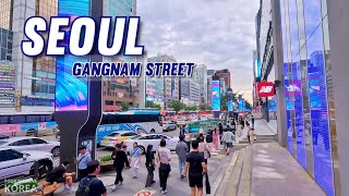 SEOUL 4K | 발걸음마저 가벼운 강남역/강남길거리 퇴근길 풍경, 골목길 걷기 | Scenery of Gangnam Station on the way home from work