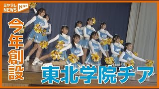 【特集】37年ぶり全国大会！高校サッカー東北学院　結成半年チアリーディングチームの思い