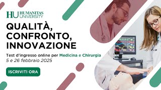 Laurea in Medicina e Chirurgia in Humanitas University