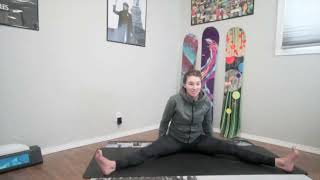 SNOGA - Yoga for Snowboarders - After Mountain Recovery Routine!