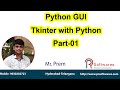 tkinter python gui tutorial for beginners | Gui in python