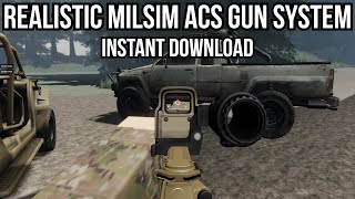 [FREE] REALISTIC MILSIM ACS ROBLOX STUDIO