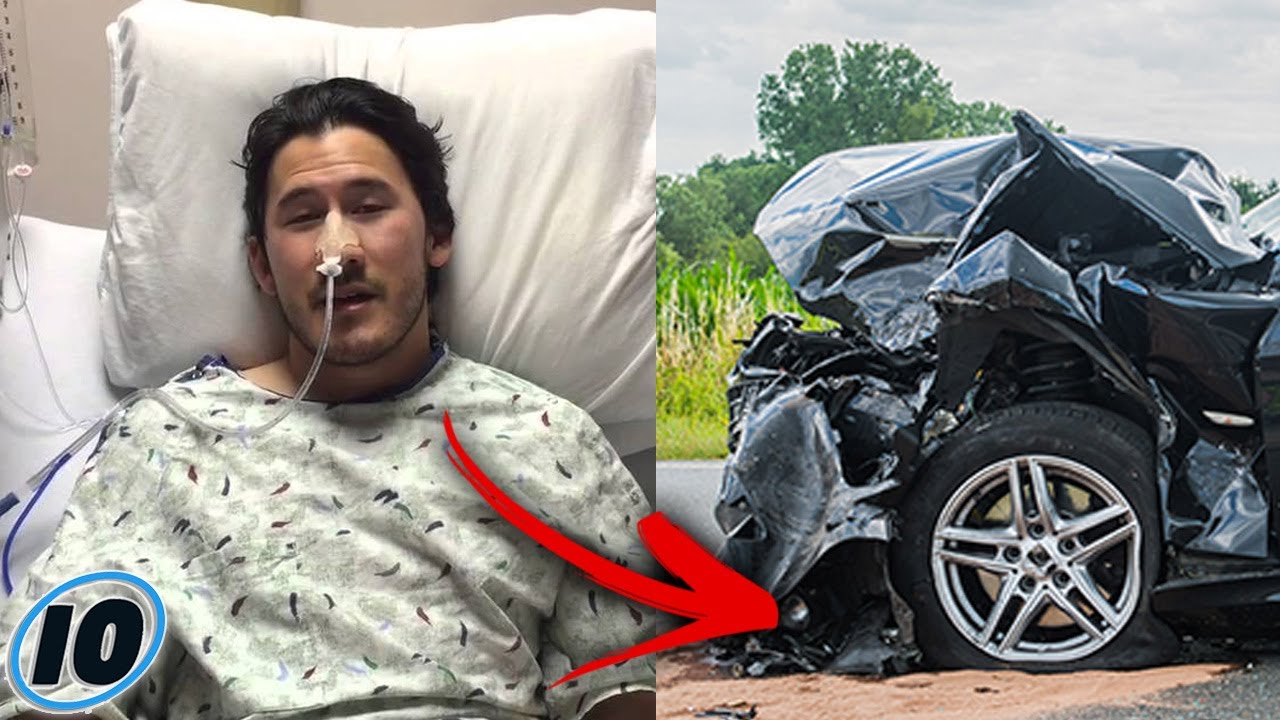 Top 10 Celebrities Who Survived Horrible Car Crashes - YouTube