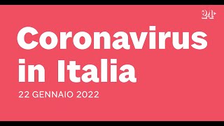 Coronavirus: bollettino del 22 gennaio 2022