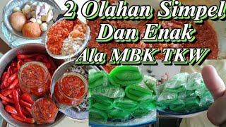 2 OLAHAN SIMPEL DAN ENAK ‼️ALA MBK TKW NOVITA #tkwtaiwan #memasak