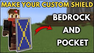 How to Put Banner on Shield in Minecraft - Bedrock/PE