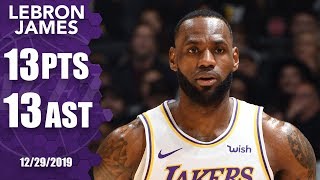 LeBron James makes NBA history in front of Kobe Bryant | 2019-20 NBA Highlights
