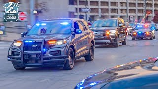 ⁴ᴷ Police Escort: VIP - Detroit Police Department - Week 12 - 2025