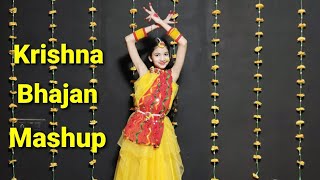 Krishna Bhajan Mashup 2|Dance|Krishna Bhajan Dance|Dhruv Sharma+Swarna Shri|Sri Krishan Bhajan Dance