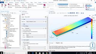 Static Structural Analysis of Cantilever Beam By COMSOL Multi physics