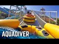 All Water Slides at Aquadiver Water Park in Spain!