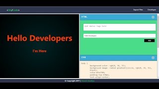 WeCode project part 2 | Develope Your Own live Code Editor | Creating Code editor with Jquery