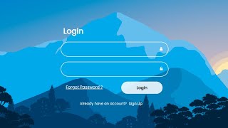 How to Create  Modern Login Page Design with HTML, CSS, and JavaScript | Responsive