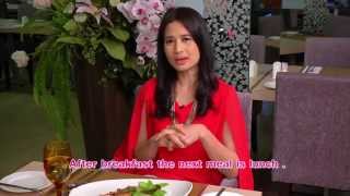 ภาษาอังกฤษติดล้อ ตอน A day  at the restaurant