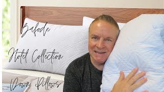 Bafode Home Hotel Collection  Goose Feather  Down PIllows Review