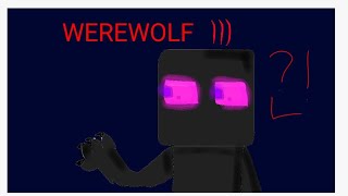 Enderman turns into werewolf