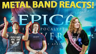 Epica - Rivers (Live) REACTION / ANALYSIS | Metal Band Reacts!