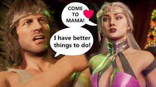 Mortal Kombat 11 - Rambo Rejects Characters' Offers