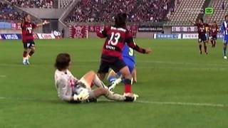 Motoyama 2009 J1#31 鹿島 2-0 山形：小笠原のスルーパスから興梠ゴール！