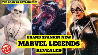 2025 BRAND NEW MARVEL LEGENDS REVEALED | Spider-Man Gamerverse \u0026 VENOM!